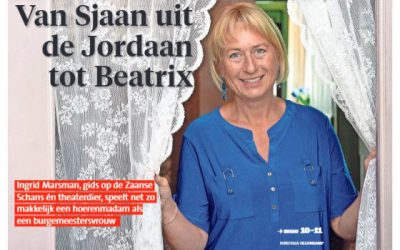 Sjaan from the Jordaan to Beatrix/1-7-21