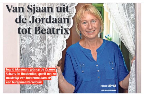 Sjaan from the Jordaan to Beatrix/1-7-21